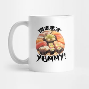 Delicous Japanese Food Sushi – Anime Sticker Mug